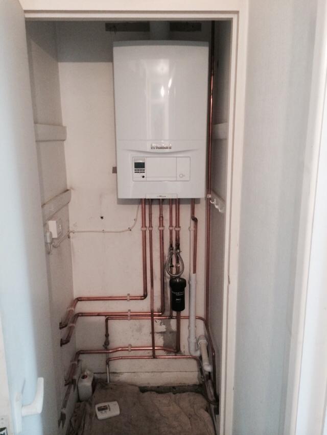 Vaillant boiler installation