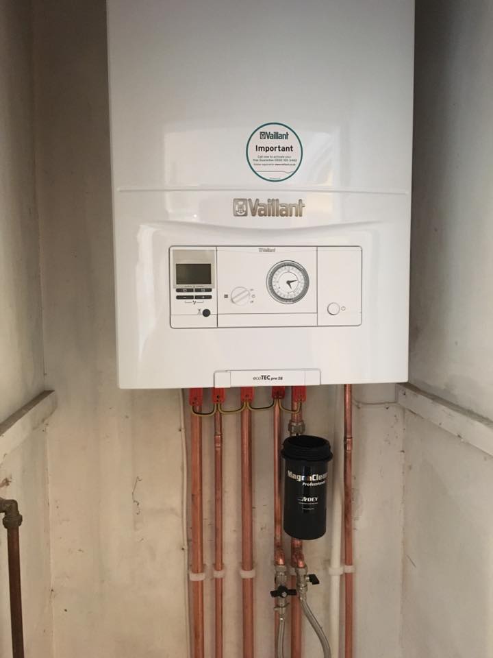 Vaillant ecoTEC Pro installation
